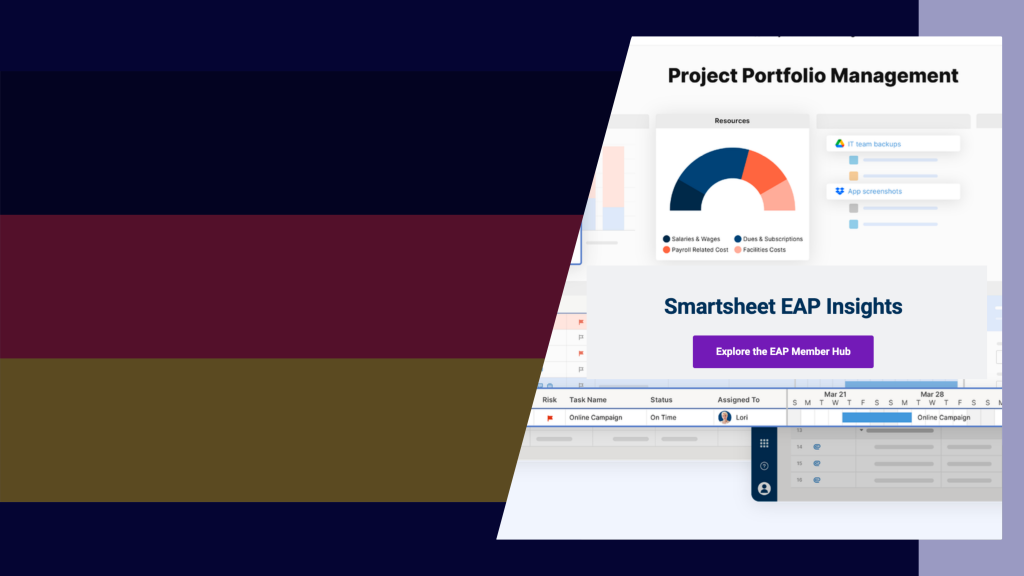 Smartsheet voraus sein: Einblick in das Early Adopter Program