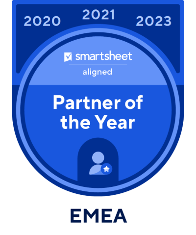 Smartsheet: Partner of the Year 2023 Award
